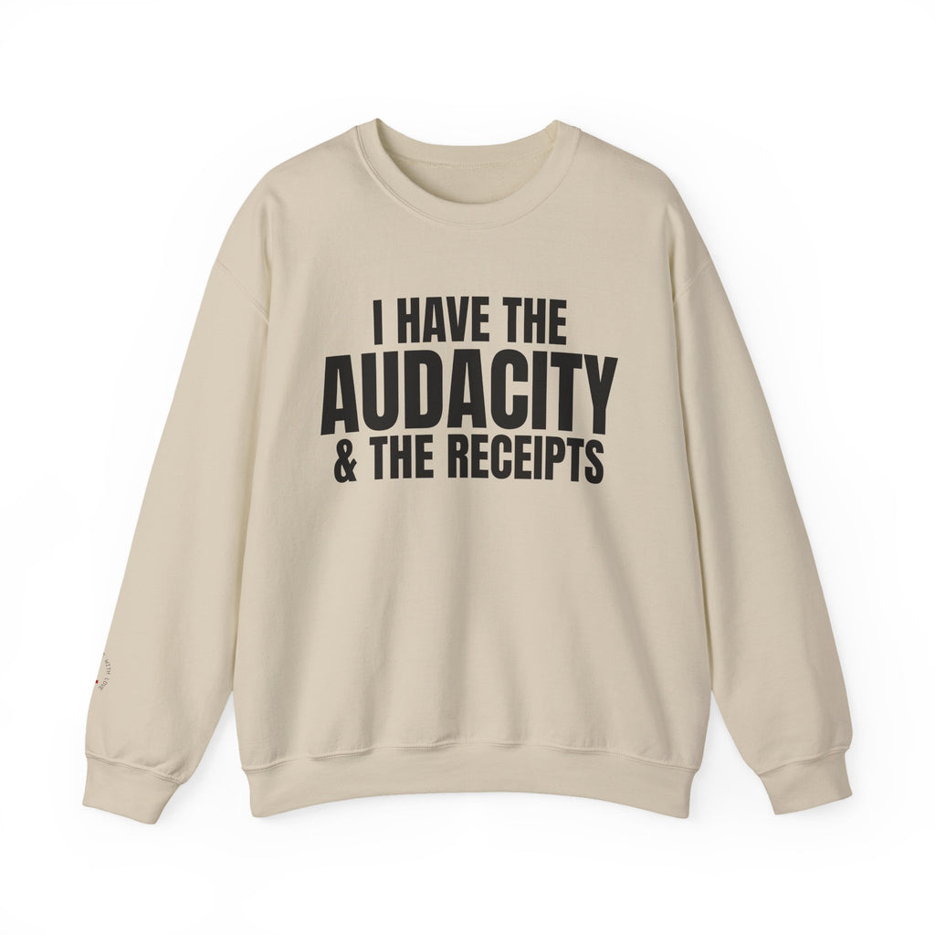 AUDACITY RECEIPTS Sweatshirt