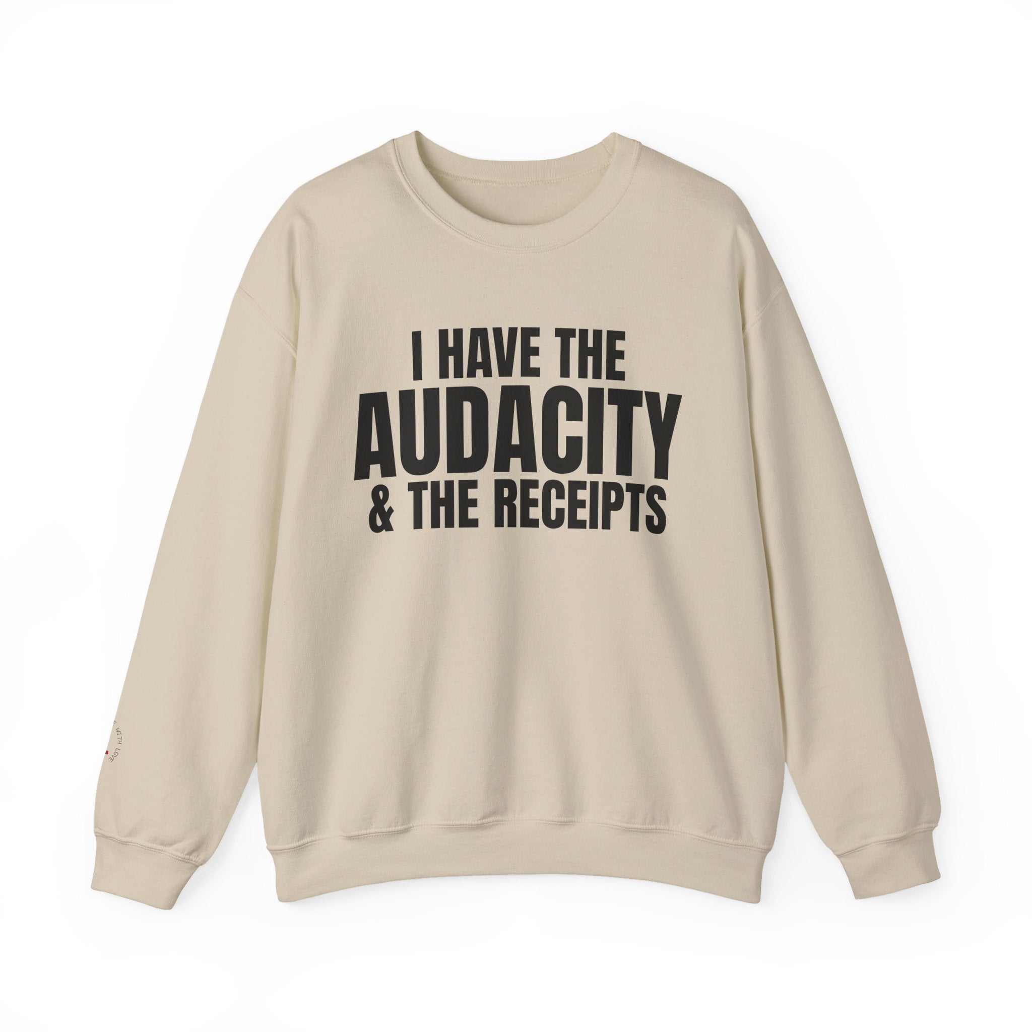 AUDACITY RECEIPTS Sweatshirt
