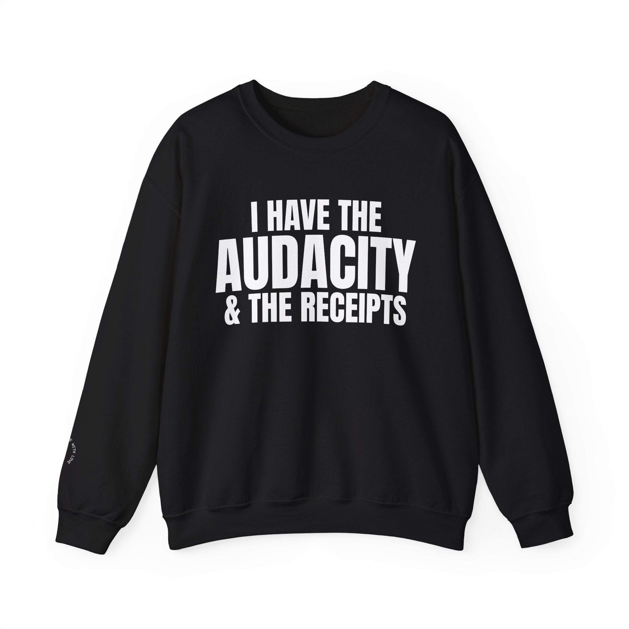 AUDACITY RECEIPTS Sweatshirt