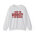 AUDACITY RECEIPTS Sweatshirt