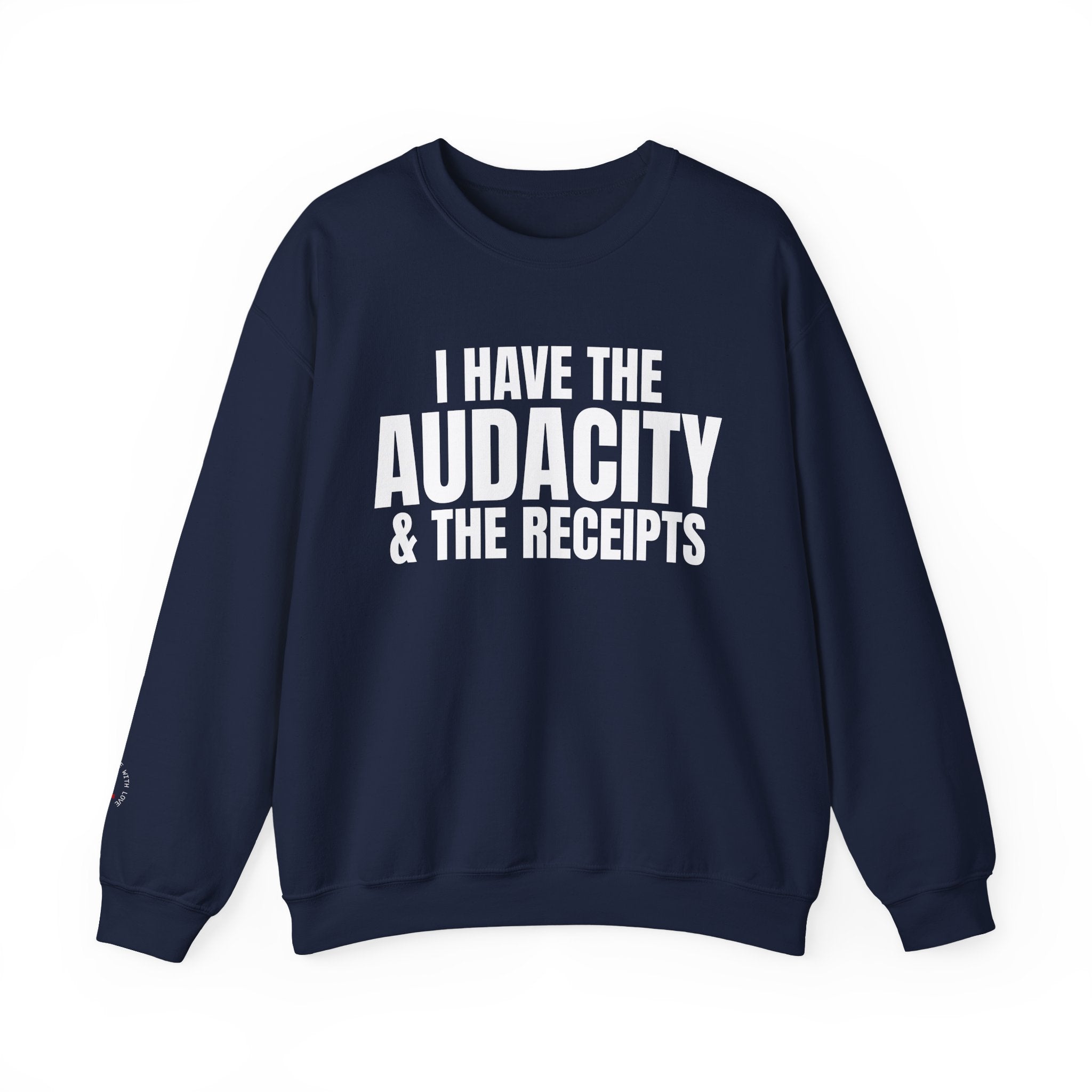 AUDACITY RECEIPTS Sweatshirt